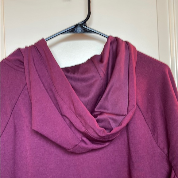 Women's Burgundy Hoodie - Picture 7 of 7